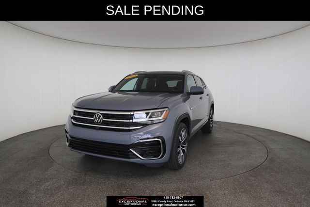 Gray 2022 Volkswagen Atlas Cross Sport V6 SEL Premium R-Line 4Motion AWD SUV / Crossover All-Wheel Drive 8-Speed Automatic