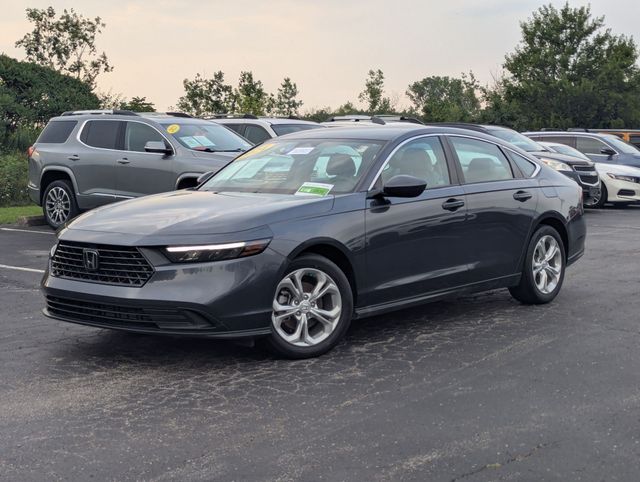 Meteorite Gray Metallic 2024 Honda Accord Sedan Front-Wheel Drive Continuously Variable Transmission