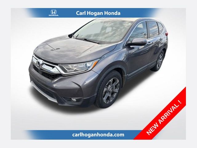 Gray (Modern Steel Metallic) 2018 Honda CR-V EX-L FWD SUV / Crossover Front-Wheel Drive Continuously Variable Transmission