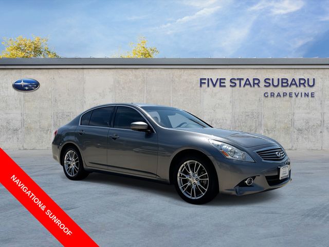 Gray (Graphite Shadow) 2012 INFINITI G37 Sedan All-Wheel Drive 7-Speed Automatic