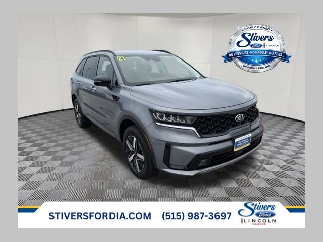 Everlasting Silver 2021 Kia Sorento SUV / Crossover All-Wheel Drive 8-Speed Dual Clutch