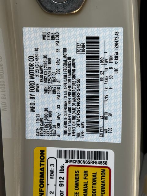 New 2025 Beige Ford Outer Banks image 21