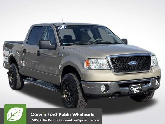 Pueblo Gold Clearcoat Metallic 2008 Ford F-150 FX4 SuperCrew SB Pickup Truck Four-Wheel Drive 4-Speed Automatic Overdrive