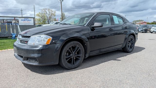 Black Clearcoat 2013 Dodge Avenger SE FWD Sedan Front-Wheel Drive 6-Speed Automatic