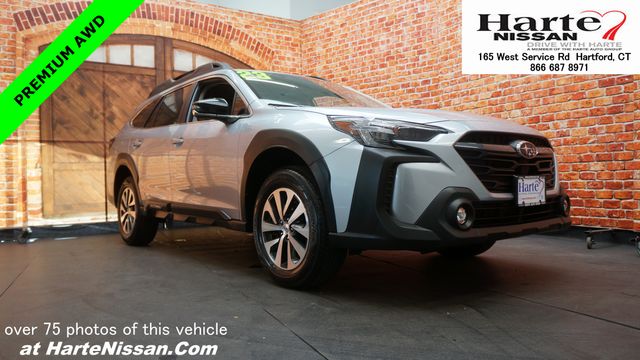 Ice Silver Metallic 2023 Subaru Outback Premium AWD SUV / Crossover All-Wheel Drive Continuously Variable Transmission