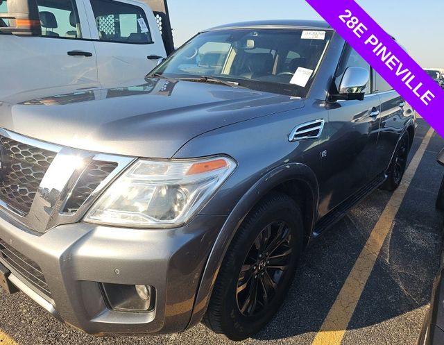 Gray (Gun Metallic) 2017 Nissan Armada SUV / Crossover 4X2 7-Speed Automatic