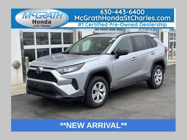 Silver Sky Metallic 2019 Toyota RAV4 LE AWD SUV / Crossover All-Wheel Drive 8-Speed Automatic