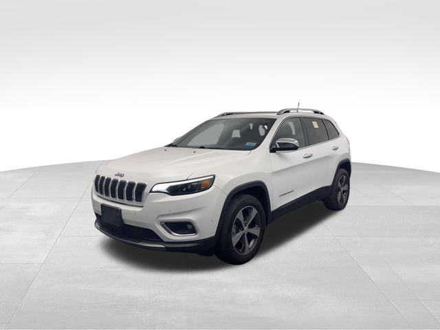 2019 Bright White Clearcoat Jeep Cherokee Limited 4X4 SUV