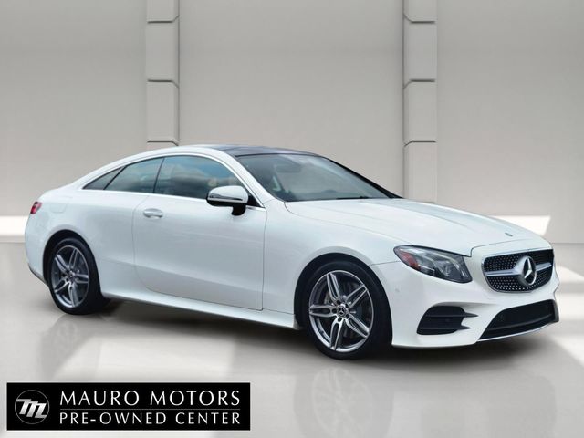 Polar White 2018 Mercedes-Benz E-Class Coupe All-Wheel Drive 9-Speed Automatic