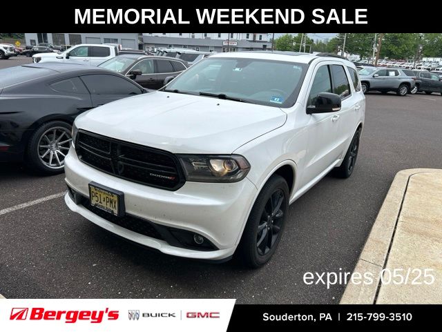 Vice White 2018 Dodge Durango GT AWD SUV / Crossover All-Wheel Drive 8-Speed Automatic