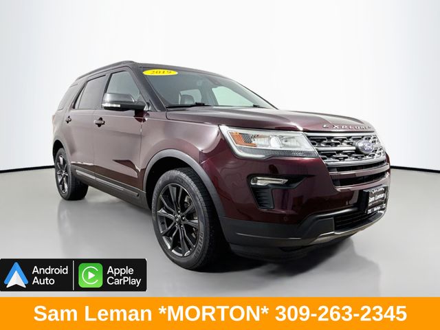 Red (Burgundy Velvet Metallic Tinted Clearcoat) 2019 Ford Explorer SUV / Crossover All-Wheel Drive 6-Speed Automatic