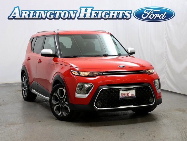 Inferno Red 2020 Kia Soul X-Line FWD SUV / Crossover Front-Wheel Drive Continuously Variable Transmission