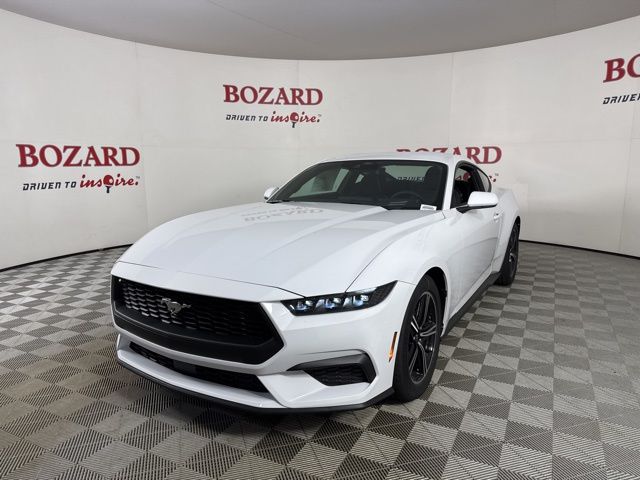 2025 Oxford White Ford Mustang EcoBoost RWD Coupe