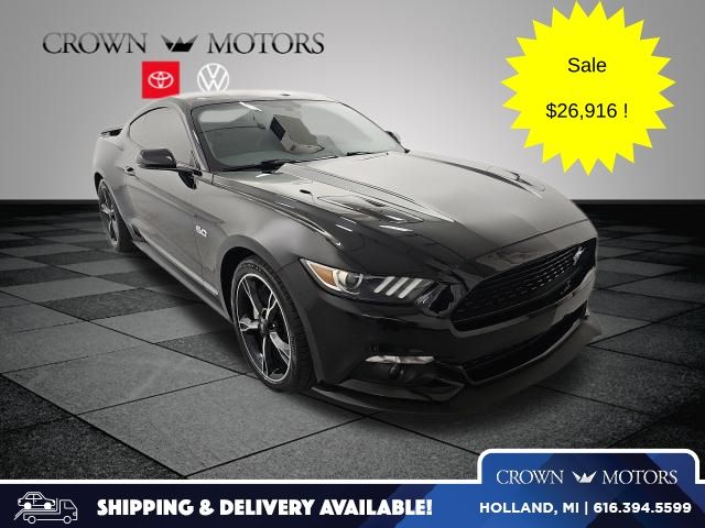 Shadow Black 2016 Ford Mustang Coupe Rear-Wheel Drive 6-Speed Manual