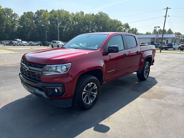 Cherry Red Tintcoat 2021 Chevrolet Colorado Pickup Truck Four-Wheel Drive 8-Speed Automatic
