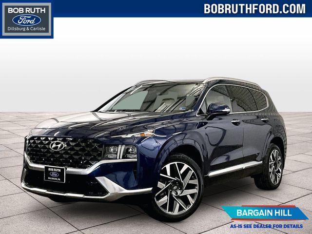 2022 Hyundai Santa Fe Calligraphy Blue at Bob Ruth Ford