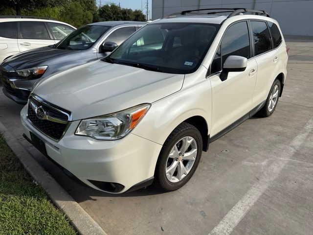 Crystal White Pearl 2016 Subaru Forester SUV / Crossover All-Wheel Drive Continuously Variable Transmission