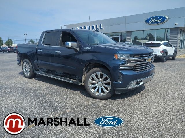 Northsky Blue Metallic 2019 Chevrolet Silverado 1500 Pickup Truck Four-Wheel Drive Automatic