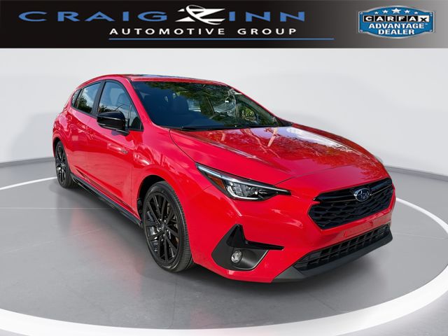 Pure Red 2024 Subaru Impreza Wagon All-Wheel Drive Continuously Variable Transmission