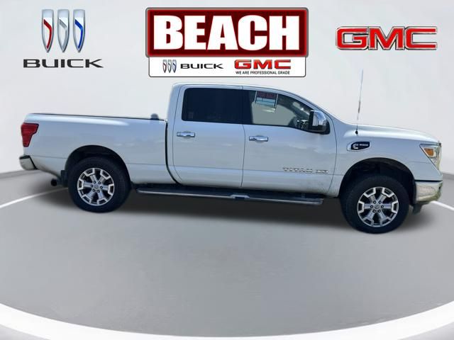 2017 Pearl White Nissan Titan XD SL 4X4 Truck