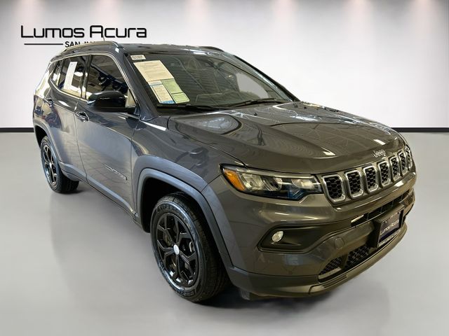 Baltic Gray Metallic Clearcoat 2024 Jeep Compass SUV / Crossover Four-Wheel Drive 8-Speed Automatic