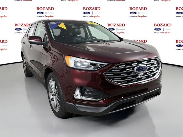 Red (Burgundy) 2023 Ford Edge SUV / Crossover All-Wheel Drive 8-Speed Automatic