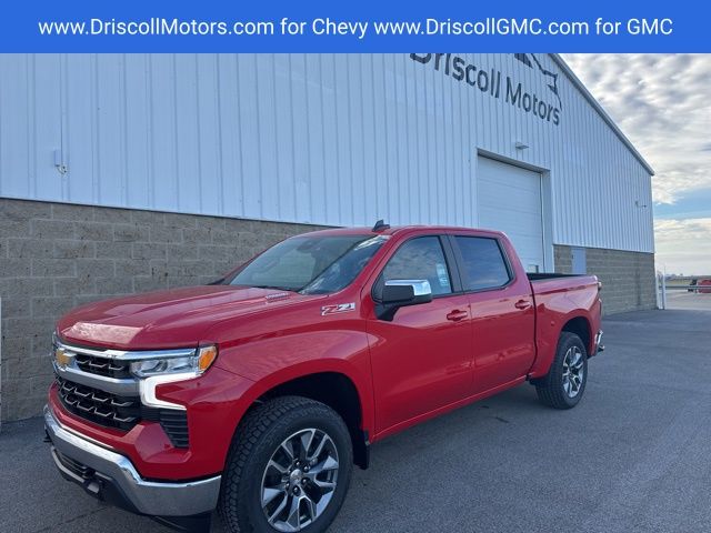 Red Hot 2026 Chevrolet Silverado 1500 Pickup Truck Four-Wheel Drive Automatic