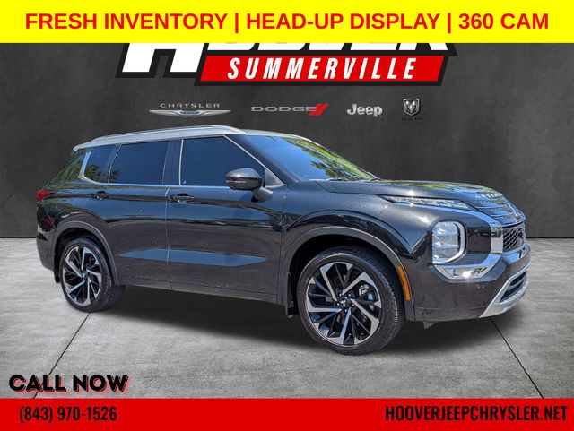 Black Diamond 2024 Mitsubishi Outlander SEL Platinum Edition S-AWC SUV / Crossover All-Wheel Drive Continuously Variable Transmission