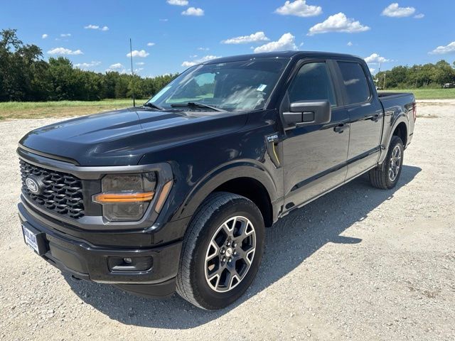Black Metallic 2024 Ford F-150 Pickup Truck Four-Wheel Drive Automatic