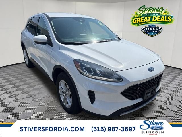 Oxford White 2020 Ford Escape SE AWD SUV / Crossover All-Wheel Drive 8-Speed Automatic