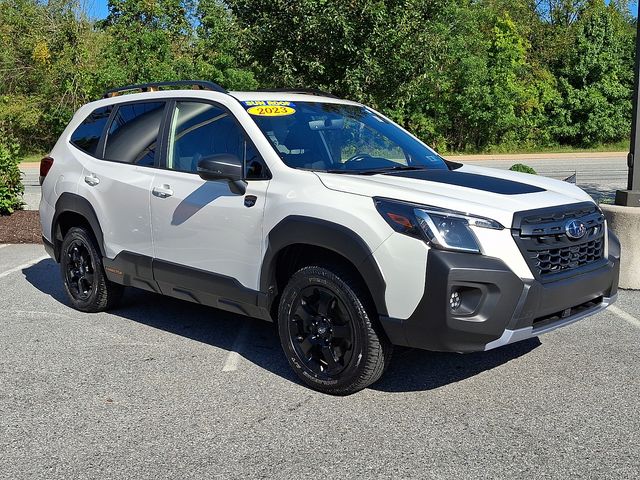 Crystal White Pearl 2023 Subaru Forester SUV / Crossover All-Wheel Drive Continuously Variable Transmission