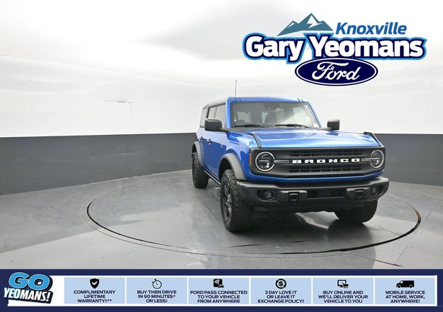 Velocity Blue Metallic 2023 Ford Bronco Black Diamond Advanced 4-Door 4WD SUV / Crossover Four-Wheel Drive Automatic