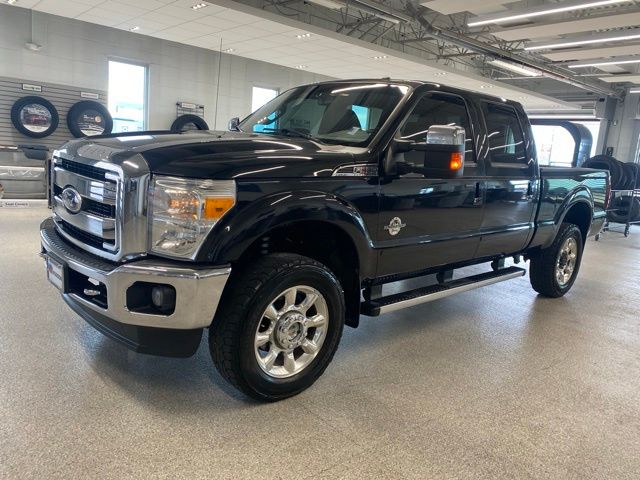 Tuxedo Black Metallic 2011 Ford F-350 Super Duty Pickup Truck Four-Wheel Drive 6-Speed Automatic Overdrive
