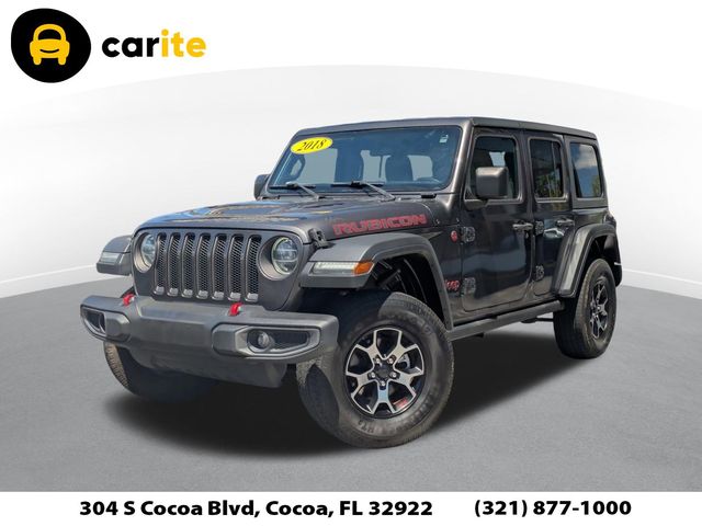 Used 2018 Jeep Wrangler Unlimited Rubicon 4D Sport Utility