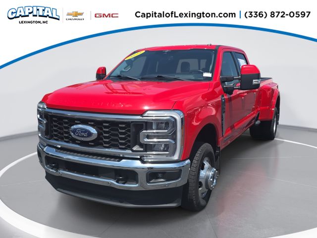 Race Red 2023 Ford F-350 Super Duty Pickup Truck Four-Wheel Drive Automatic