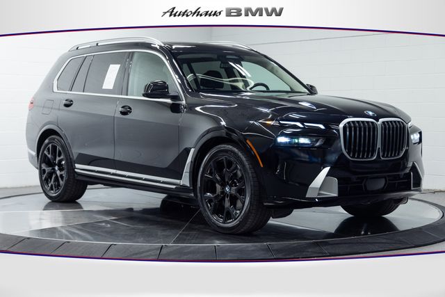 Black Sapphire Metallic 2025 BMW X7 SUV / Crossover All-Wheel Drive 8-Speed Automatic
