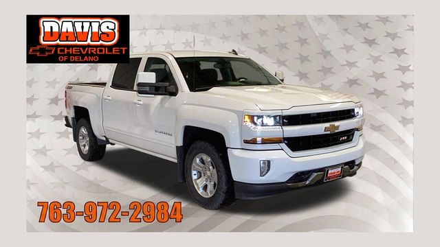 Summit White 2017 Chevrolet Silverado 1500 Pickup Truck Four-Wheel Drive 6-Speed Automatic Overdrive