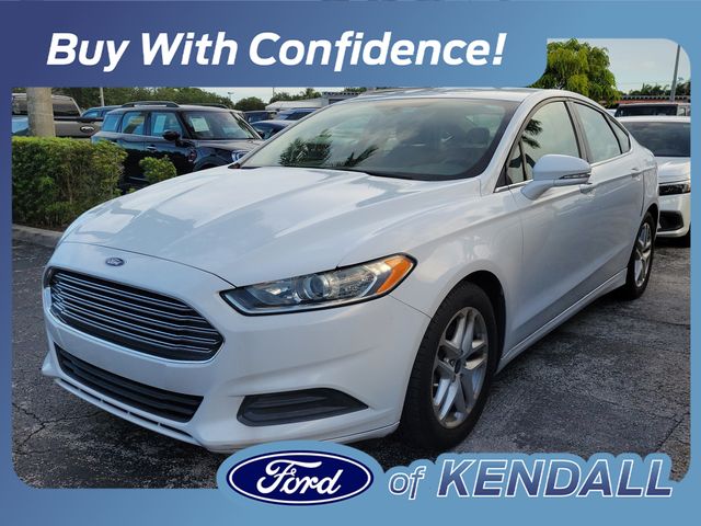 Oxford White 2015 Ford Fusion SE Sedan Front-Wheel Drive 6-Speed Automatic