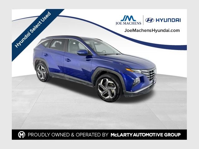 Intense Blue 2022 Hyundai Tucson SEL AWD SUV / Crossover All-Wheel Drive 8-Speed Automatic