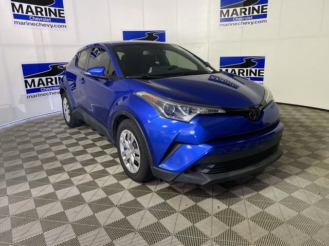 Blue 2019 Toyota C-HR LE SUV / Crossover Front-Wheel Drive Continuously Variable Transmission