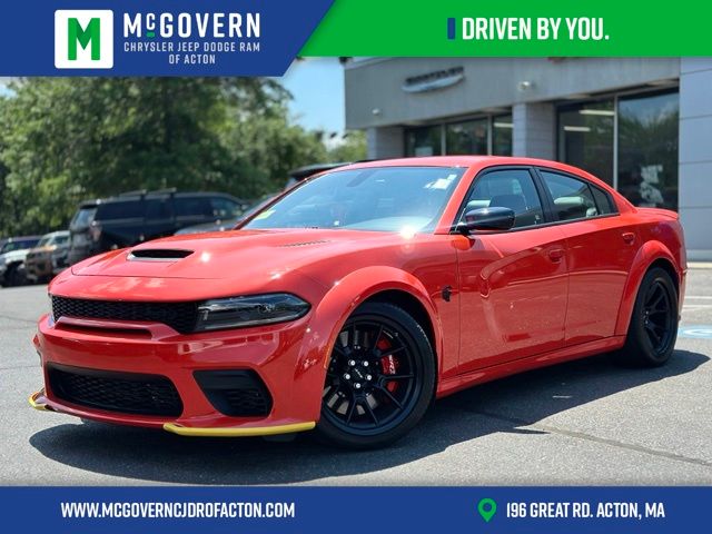 Go Mango! 2023 Dodge Charger Sedan Rear-Wheel Drive 8-Speed Automatic