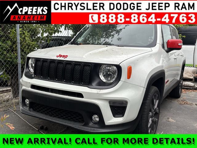 Alpine White Clearcoat 2023 Jeep Renegade SUV / Crossover 9-Speed Automatic