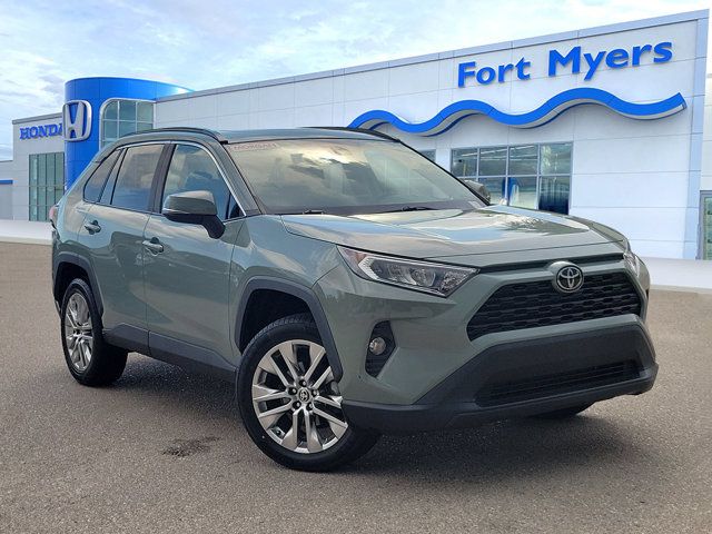 Lunar Rock 2021 Toyota RAV4 SUV / Crossover Front-Wheel Drive 8-Speed Automatic