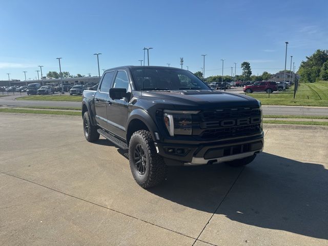 Black 2026 Ford F-150 Raptor SuperCrew 4WD Pickup Truck Four-Wheel Drive Automatic