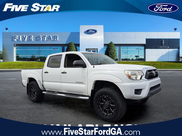 Super White 2014 Toyota Tacoma Pickup Truck 4X2 4-Speed Automatic
