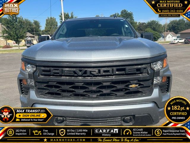 Sterling Gray Metallic 2025 Chevrolet Silverado 1500 Pickup Truck Four-Wheel Drive 8-Speed Automatic