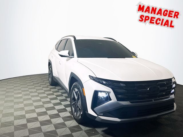 White Pearl 2025 Hyundai Tucson SEL FWD SUV / Crossover Front-Wheel Drive 8-Speed Automatic