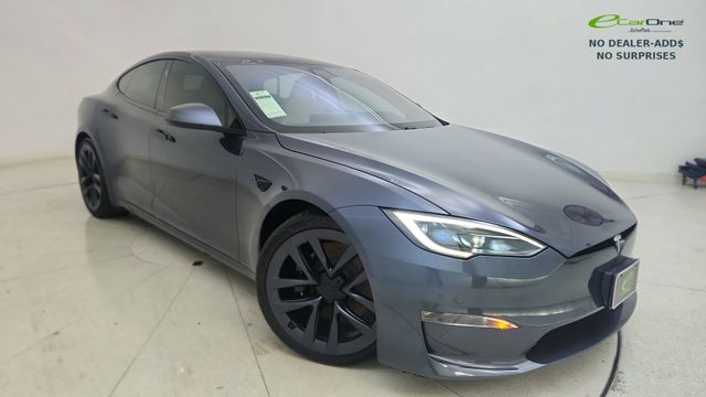 Midnight Silver Metallic 2022 Tesla Model S AWD Sedan All-Wheel Drive 1-Speed Automatic
