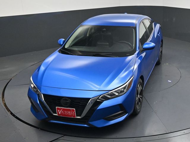 2023 Nissan Sentra SV Blue at DeMontrond Mazda