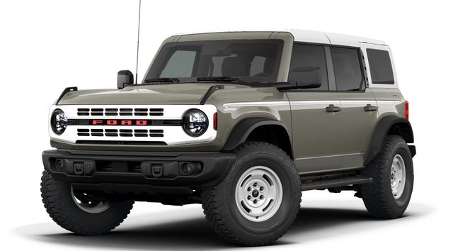 Gray 2026 Ford Bronco Heritage Edition 4-Door 4WD SUV / Crossover Four-Wheel Drive Automatic
